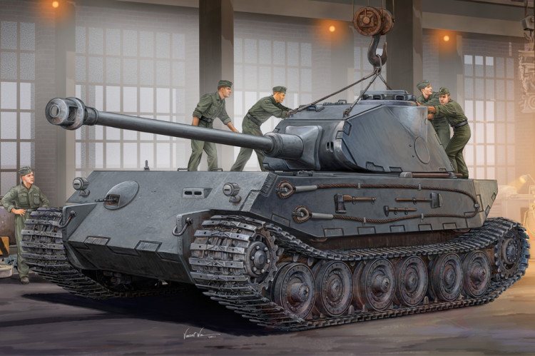German VK4502 (P) Hintern (Rearward turret version) купить в Москве