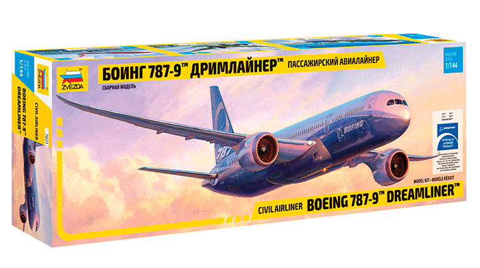 Пассажирский авиалайнер Боинг 787-9 «Дримлайнер» купить в Москве
