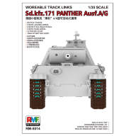 Workable Track Links For Panther Ausf. A/G (траки для танка Пантера) купить в Москве - Workable Track Links For Panther Ausf. A/G (траки для танка Пантера) купить в Москве