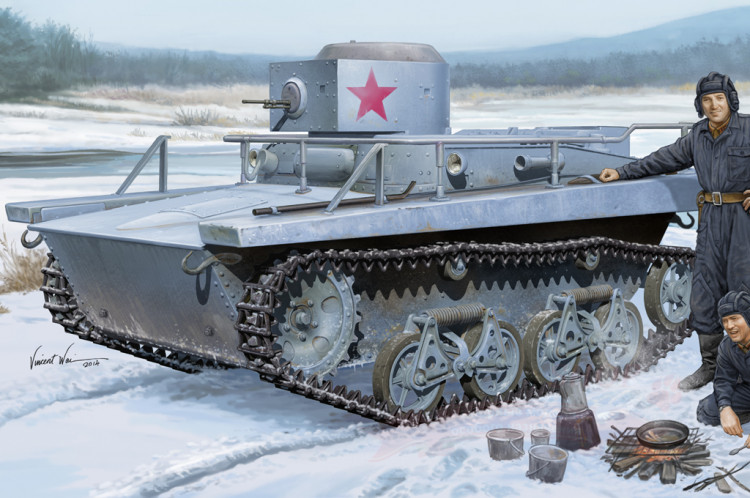 Soviet T-37TU Command Tank купить в Москве