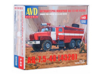 Автоцистерна пожарная АЦ-7,5-40, 4320 Масштаб 1:43