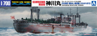 Japanese Seaplane Tender Kamikawa Maru (Water Line Series), масштаб 1/700 (УЦЕНКА)