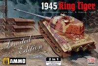 AMMO Mig Panzerkampfwagen Tiger Ausf. B. Henschel Turret 1945 King Tiger Limited Edition 2 in 1