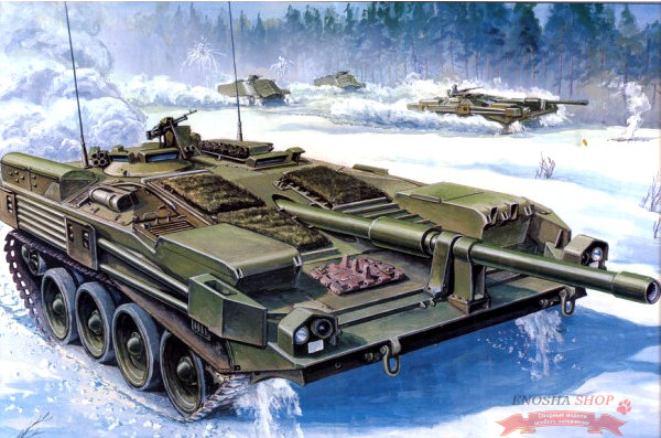 Шведский танк Strv 103B (1:35) купить в Москве