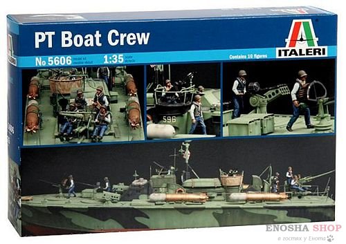 PT Boat Crew (10 figures) (Экипаж американского торпедного катера 1/35) купить в Москве