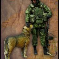 Современный российский солдат c собакой (2014) купить в Москве - Современный российский солдат c собакой (2014) купить в Москве