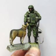 Современный российский солдат c собакой (2014) купить в Москве - Современный российский солдат c собакой (2014) купить в Москве