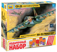 Самолет  "Су-25". Подарочный набор.