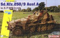 Немецкий бронетранспортер Sd.Kfz.250/9 Ausf.A le.S.P.W (2cm) Full Interior