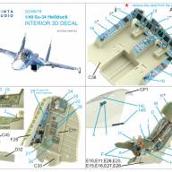 3D Декаль интерьера Су-34 (KittyHawk) купить в Москве - 3D Декаль интерьера Су-34 (KittyHawk) купить в Москве