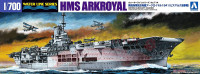010181 British Aircraft Carrier HMS Ark Royal 1941 (Water Line Series), масштаб 1/700 (УЦЕНКА)