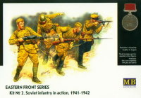 Серия Востоный Фронт. Набор № 2. Советская пехота в действии, 1941-1942