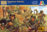 World War II American Infantry (американская пехота ВМВ) 1/72