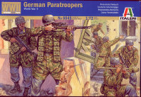 German Paratroopers WWII (Немецкие парашютисты ВМВ), 1/72
