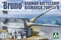 "Bruno" German Battleship Bismarck Turret B, масштаб 1/72