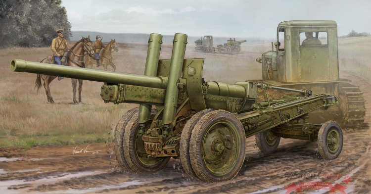 122-мм пушка образца 1931/37 годов А-19 (1:35) купить в Москве