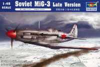MiG-3 Late Version (Советский истребитель МиГ-3 позднего выпуска), масштаб 1/48