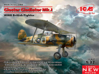Gloster Gladiator Mk.I Британский истребитель IIМВ