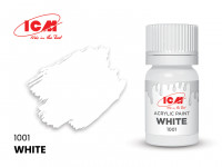 Краска Белый (White), 12 мл.