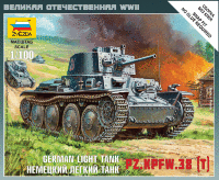 Немецкий легкий танк PZ.KPFW.38 (T)