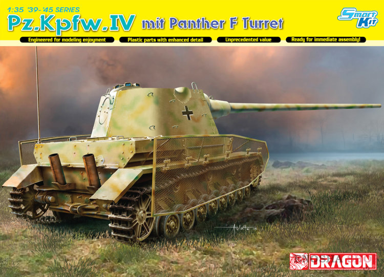 Танк Pz.Kpfw.IV mit PANTHER с башней F купить в Москве