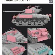 M4A3 76W HVSS Early Type &quot;Thunderbolt VII&quot; купить в Москве - M4A3 76W HVSS Early Type "Thunderbolt VII" купить в Москве
