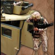 U.S. Marines HUMVEE Crew in Fight Set 2 Afghanistan, Iraq 2003 - 2005 (2 фигуры) 1/35 купить в Москве - U.S. Marines HUMVEE Crew in Fight Set 2 Afghanistan, Iraq 2003 - 2005 (2 фигуры) 1/35 купить в Москве
