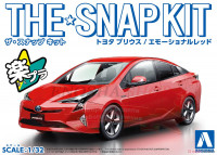 054178 Toyota Prius (Emotional Red) SNAP KIT (сборка без клея), масштаб 1/32 (УЦЕНКА)