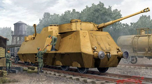 Немецкий противотанковый броневагон (1:35) купить в Москве