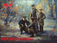 Фигуры Советские партизаны (2МВ, 4 фигуры)
