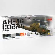 Набор акриловых красок для Cobra AH-1G купить в Москве - Набор акриловых красок для Cobra AH-1G купить в Москве