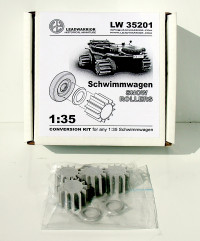 VW Schwimmwagen SNOW ROLLERS Conversion for any Schwimmwagen kit