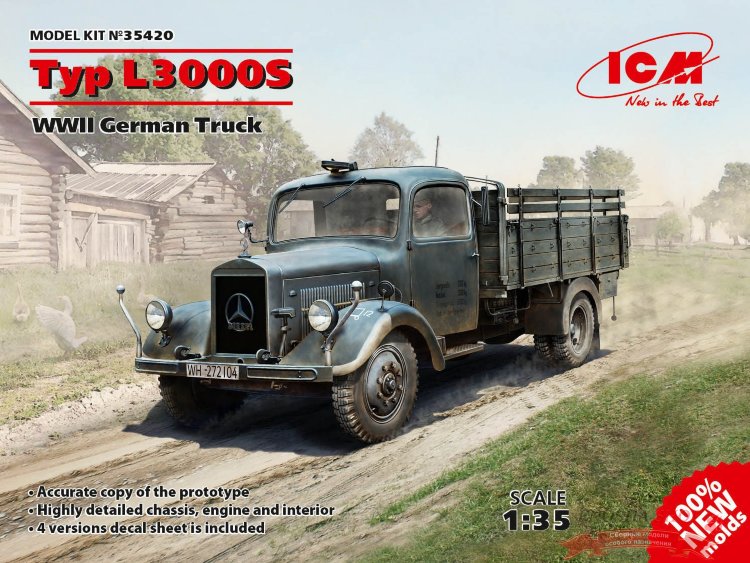Typ L3000S, Германский грузовой автомобиль ІІ МВ купить в Москве