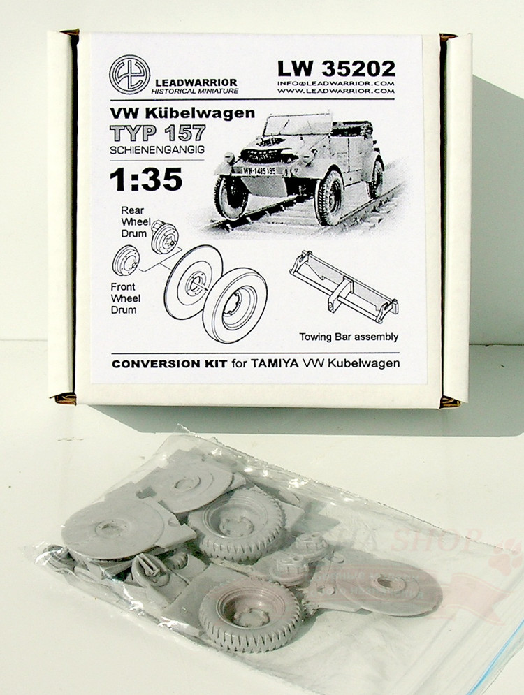 VW Kubelwagen Typ-157 RAILROAD WHEELS Conversion for any Kubelwagen kit купить в Москве