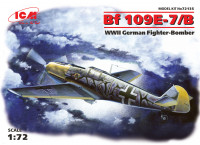 Bf 109E-7/B , WWII немецкий истребитель 2 МВ
