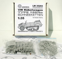 VW Kubelwagen Typ-155/4c HALF_TRACK Conversion for TAMIYA or DRADON Kubelwagen kit