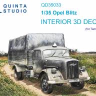 3D Декаль интерьера кабины Opel Blitz (Tamiya) купить в Москве - 3D Декаль интерьера кабины Opel Blitz (Tamiya) купить в Москве