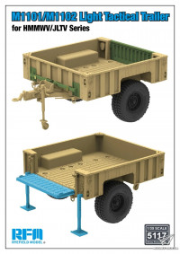 M1101/M1102 Light Tactical Trailer for HMMWV/JLTV Series