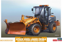 Hitachi Wheel Loader ZW100-6 Multiplow (Snowplow) Working Machine