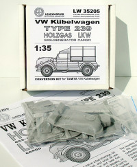 VW Kubelwagen Typ-239 HOLZGAS/LKW (Gas-Generator Cargo) Conversion for TAMIYA Kubelwagen kit