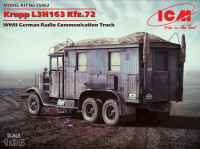 L3H163 Kfz.72, немецкий автомобиль радиосвязи, 2МВ