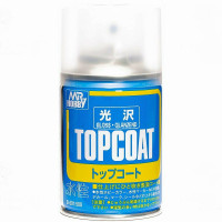 Лак глянцевый спрей Topcoat Gloss Spray 86мл.