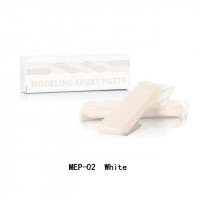 Modeling epoxy putty, color white (Двухкомпонентная шпаклевка, цвет белый)