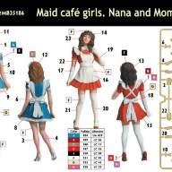 Девушки в стиле &quot;мэйдо-кафе&quot;. Нана и Момоко купить в Москве - Девушки в стиле "мэйдо-кафе". Нана и Момоко купить в Москве