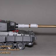 Ствол Rheinmetall Rh 120mm L/44,  Leopard 2A4, масштаб 1:35 купить в Москве - Ствол Rheinmetall Rh 120mm L/44,  Leopard 2A4, масштаб 1:35 купить в Москве