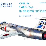 3D Декаль интерьера кабины F-104J (для модели Hasegawa) купить в Москве - 3D Декаль интерьера кабины F-104J (для модели Hasegawa) купить в Москве