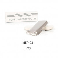 Modeling epoxy putty, color grey (Двухкомпонентная шпаклевка, цвет серый)