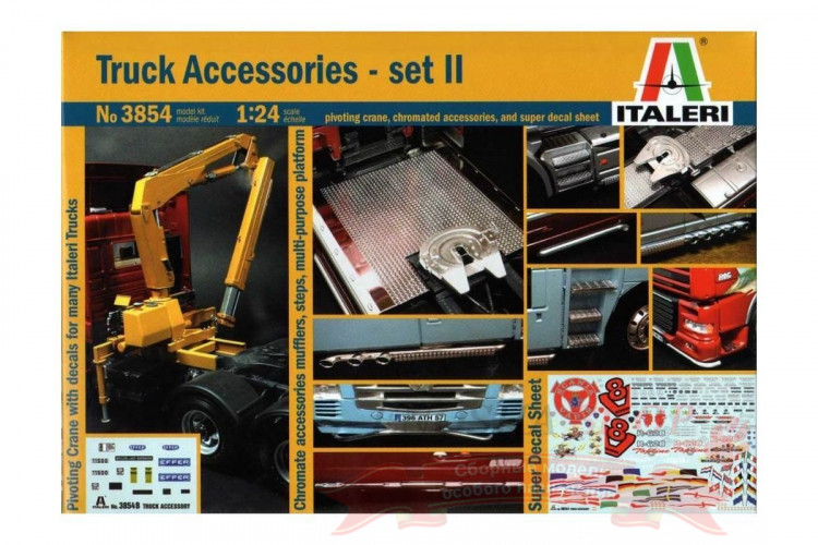 Truck Accessories II (Аксессуары для грузовика №2) 1/24 купить в Москве