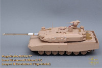 Металлический ствол Rheinmetall 120mm, L/55 Leopard II Revolution II, масштаб 1:35