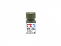 XF-58 Olive Green flat, enamel paint 10 ml. (Оливковый Зеленый матовый)